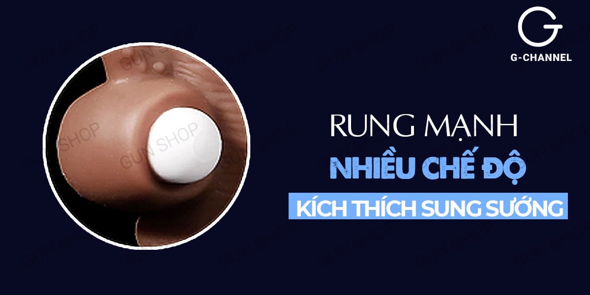 Bao cao su đôn dên Yeain Lock Love God of War rung tăng kích thước