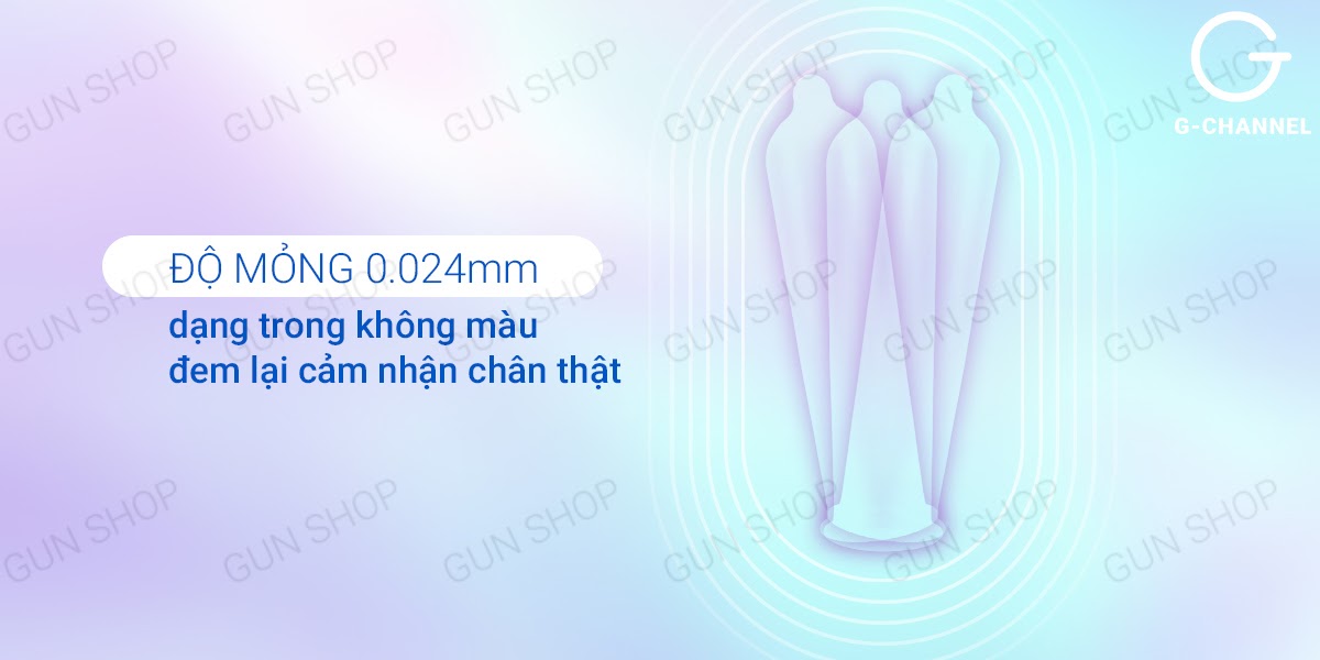 Bao cao su Durex Invisible - Siêu mỏng