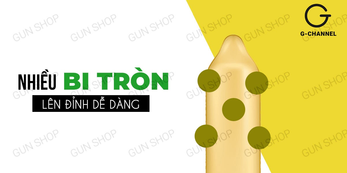 Bao cao su Gold - Gai và bi