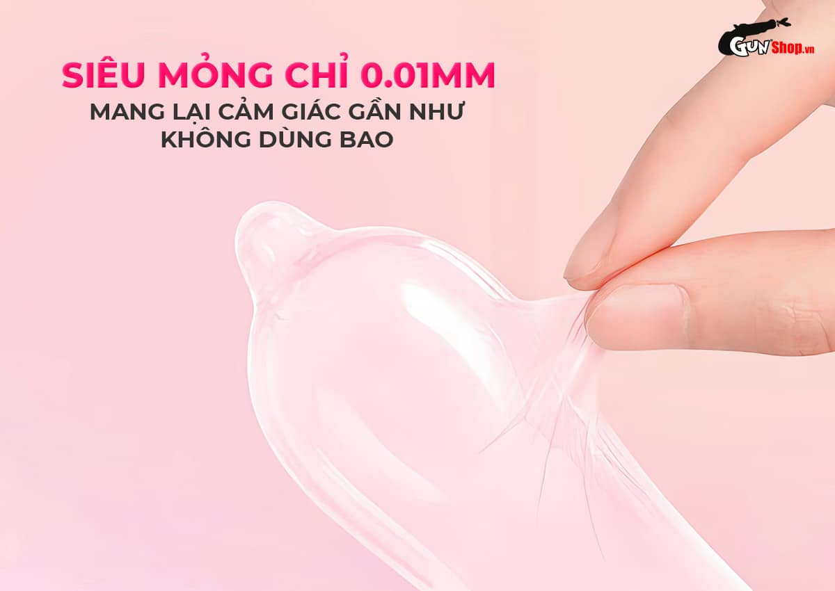 Bao cao su Okamoto 0.01 PU chính hãng tại Chúng tôi