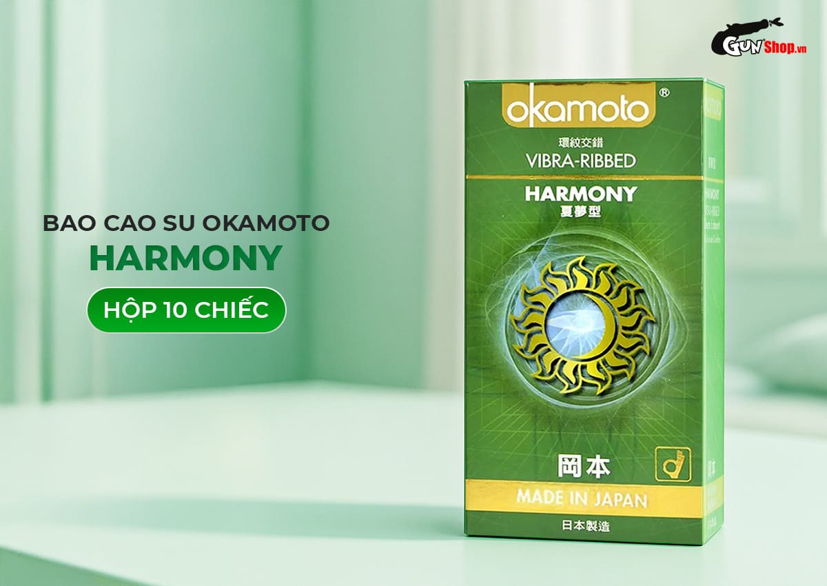 Bao cao su Okamoto Harmony chính hãng tại Chúng tôi