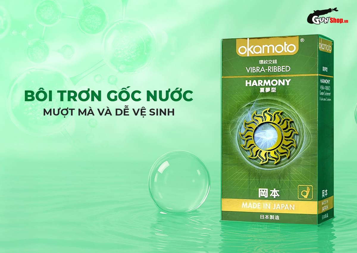 Bao cao su Okamoto Harmony chính hãng tại Chúng tôi