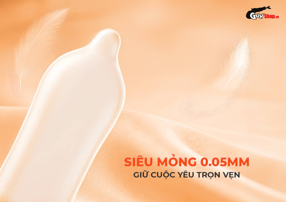 Bao cao su Okamoto Skinless Skin Orange Super Lubricative chính hãng tại Chúng tôi