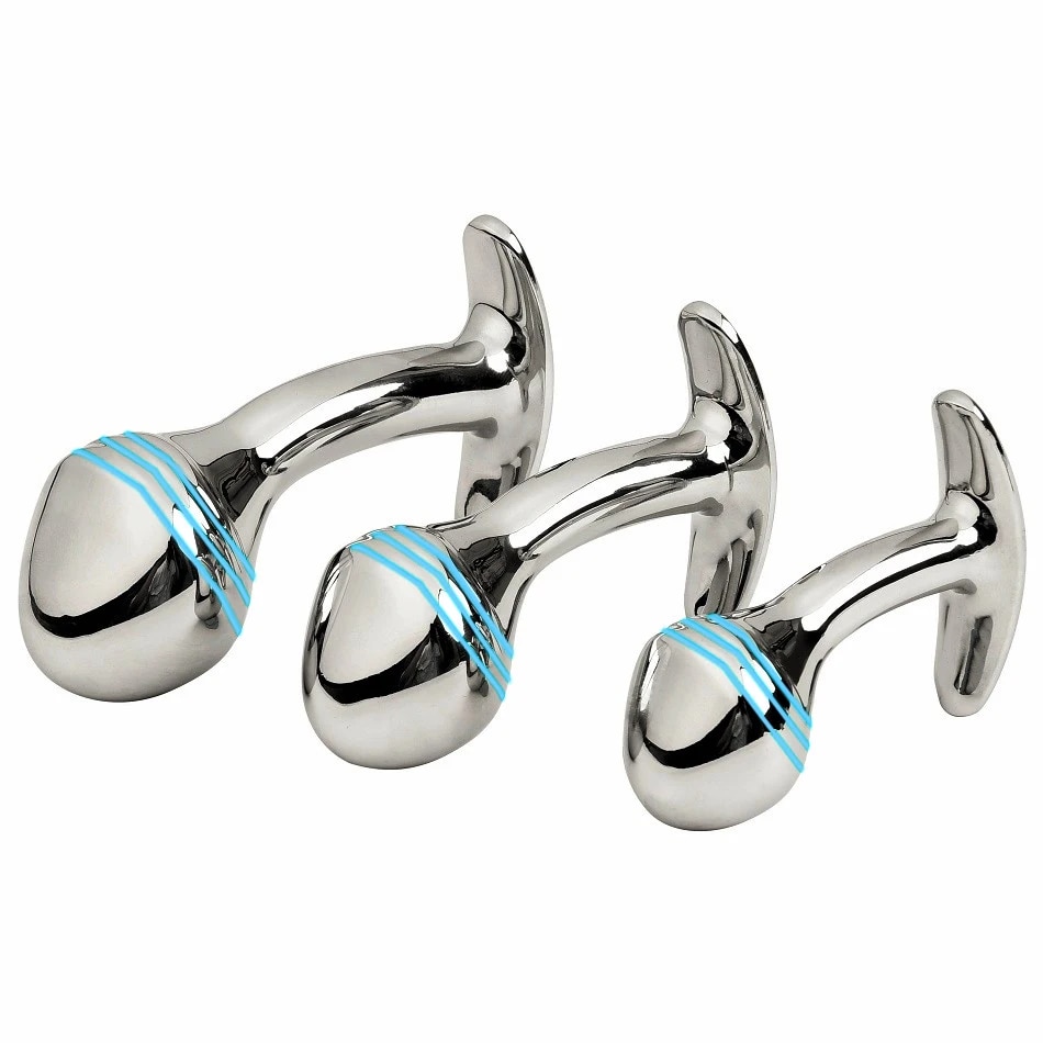 Phích cắm hậu môn inox dương vật giả cao cấp an toàn