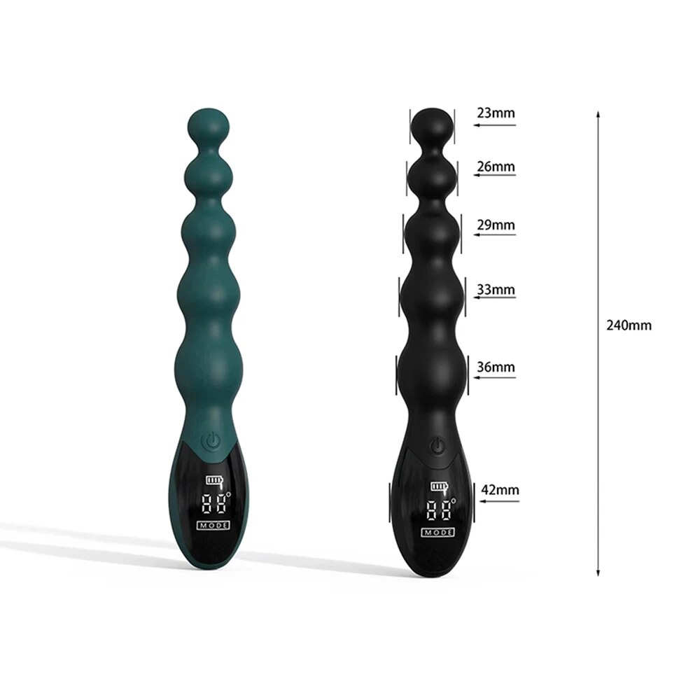Que rung hậu môn massage tuyến tiền liệt màn hình Led