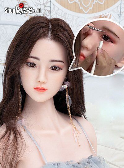 Búp bê tình dục silicone bạch kim cao cấp cô nàng xinh đẹp thật