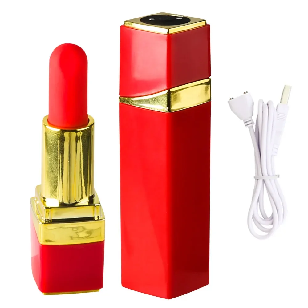 Trứng rung tình yêu hình thỏi son sạc USB giá rẻ tiện lợi