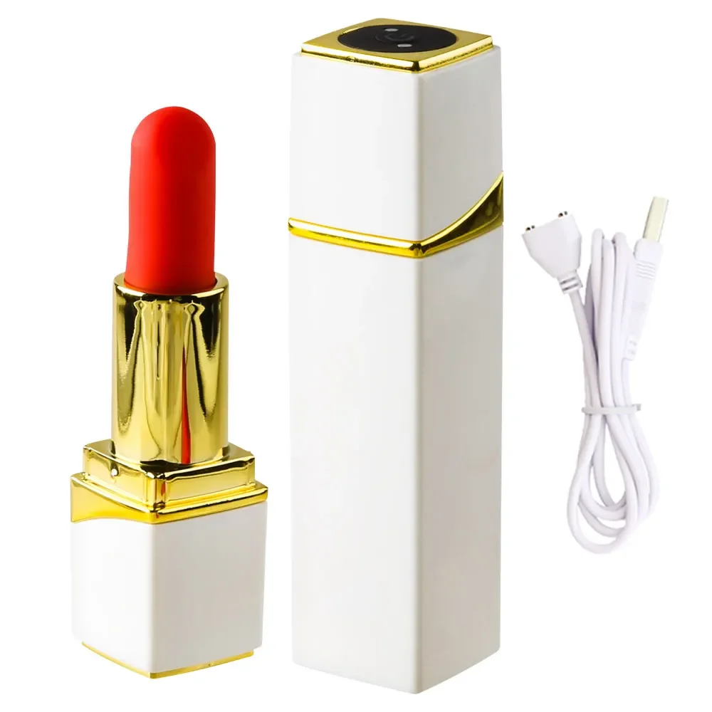Trứng rung tình yêu hình thỏi son sạc USB giá rẻ tiện lợi