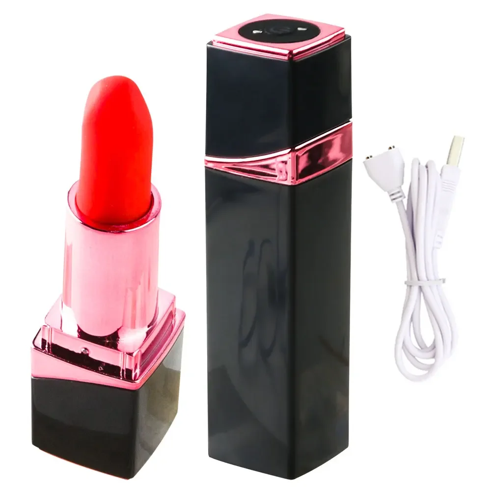 Trứng rung tình yêu hình thỏi son sạc USB giá rẻ tiện lợi