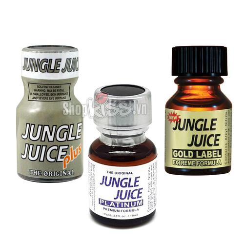 Popper Jungle Juice Platinum 10ml kích thích mạnh mẽ, giãn cơ