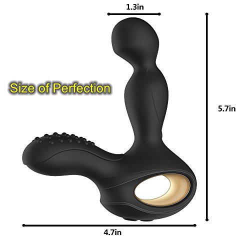 Máy kích thích hậu môn Cako NV Toys rung ngoáy sưởi ấm điều khiển từ xa