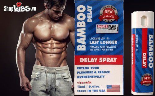 Chai xịt chống xuất tinh sớm Bamboo Delay XTS12 tại shopkiss