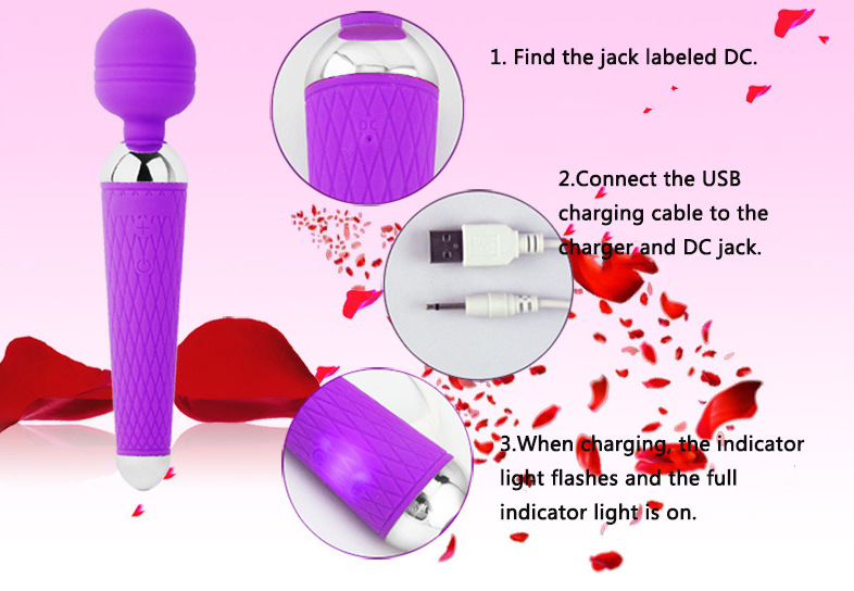 Máy massage kích thích điểm G nhiều chế độ rung dùng sạc - Female Vibrator