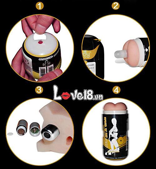Sextoy lỗ nhị Lovetoy Anus AD43A cách sử dụng