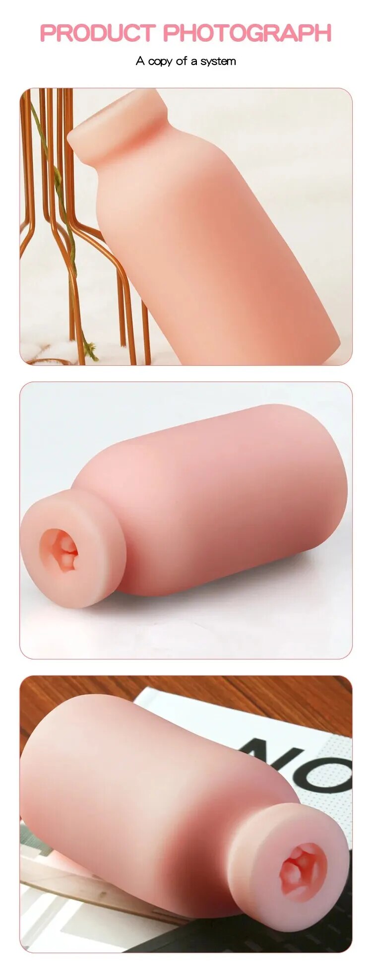 Cốc thủ dâm Nhật Bản nguỵ trang bình nước có rung, kín đáo tiện lợi