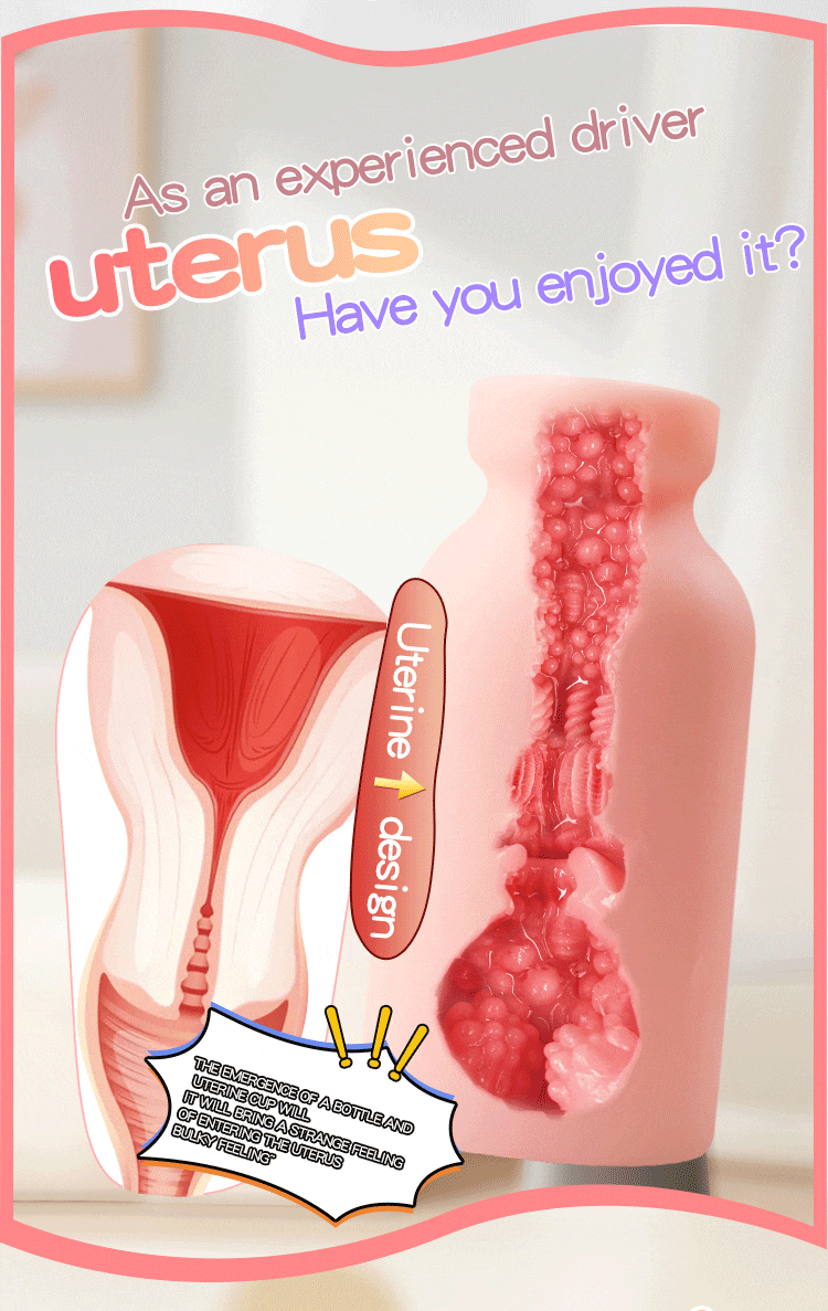 Cốc thủ dâm Nhật Bản nguỵ trang bình nước có rung, kín đáo tiện lợi