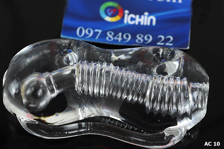 cốc thủ dâm trong suốt cho trai trẻ mới lớn làm quen với âm đạo