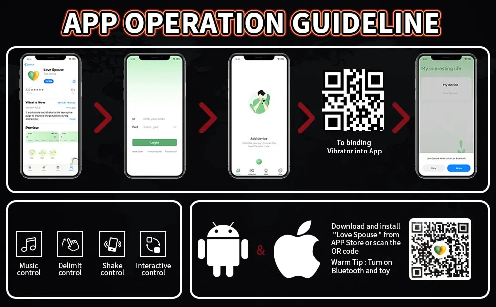 Phích cắm hậu môn Love Spouse bluetooth điều khiển app cao cấp