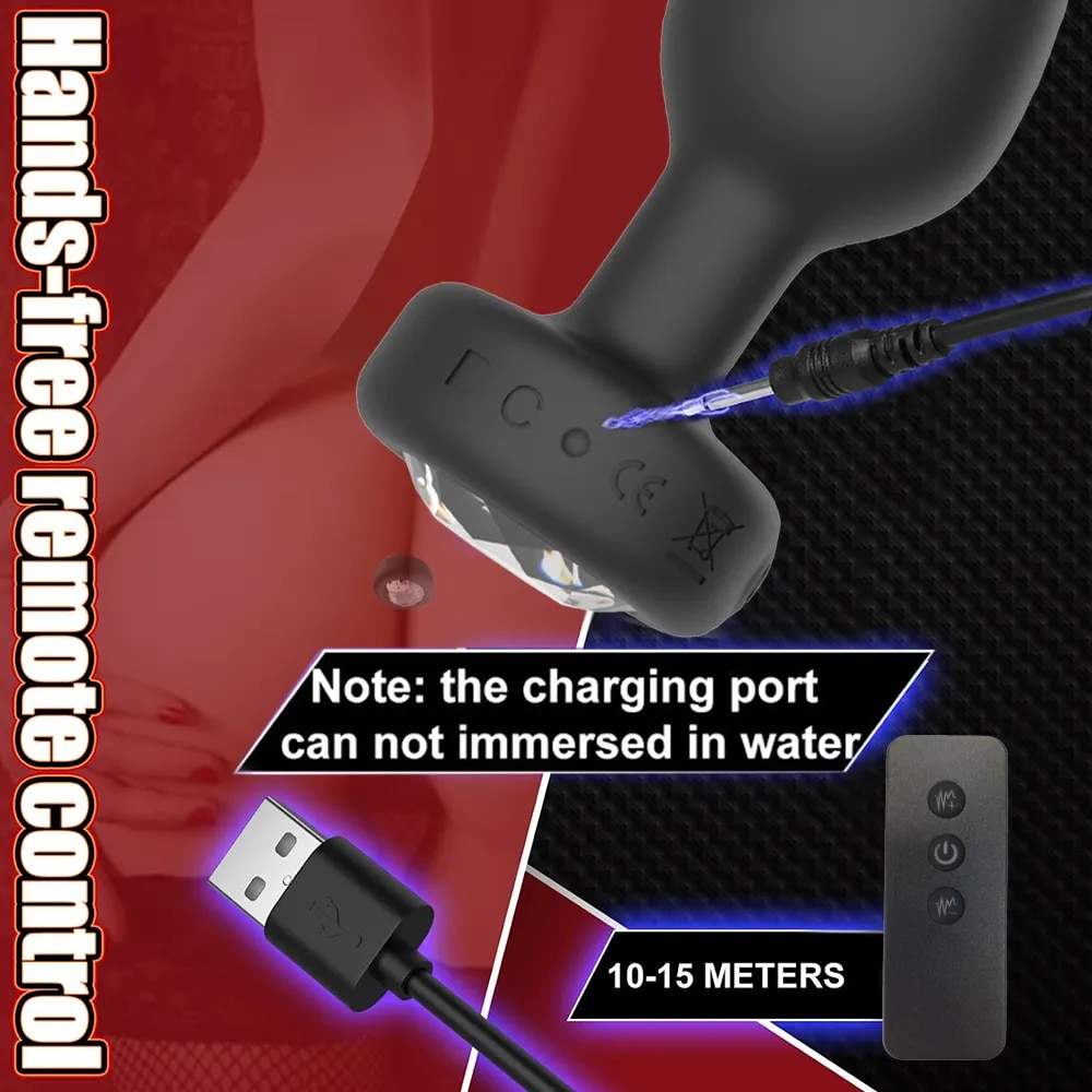 Phích cắm hậu môn Love Spouse bluetooth điều khiển app cao cấp