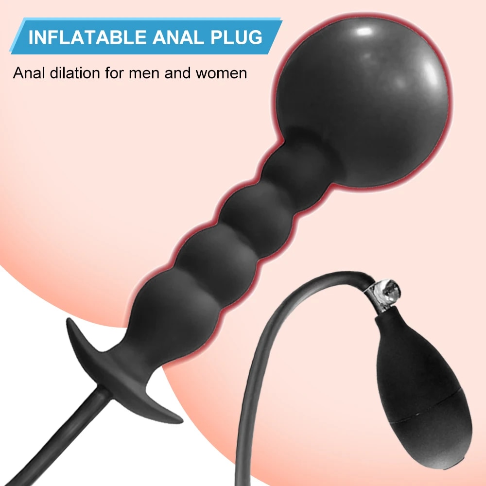 Phích cắm hậu môn bơm hơi Hannibal phình to siêu lớn kích thích