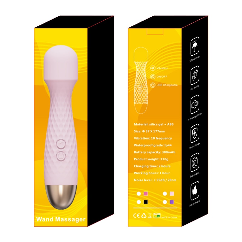 Chày rung Wand Massager mini không dây nhỏ gọn dễ dùng
