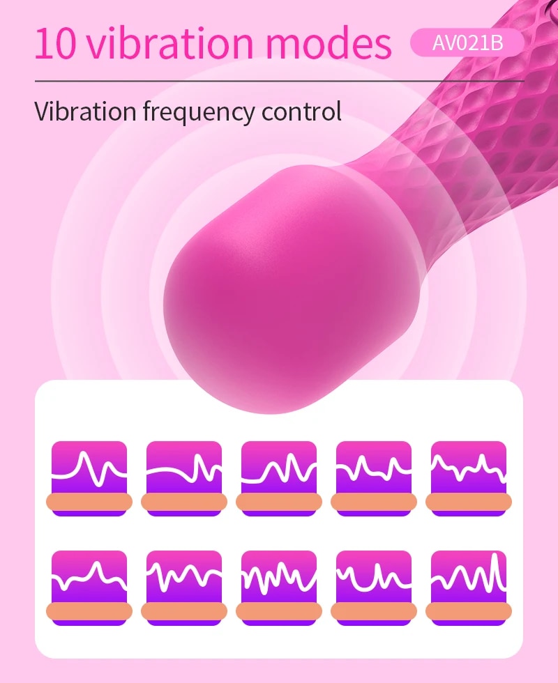Chày rung Wand Massager mini không dây nhỏ gọn dễ dùng
