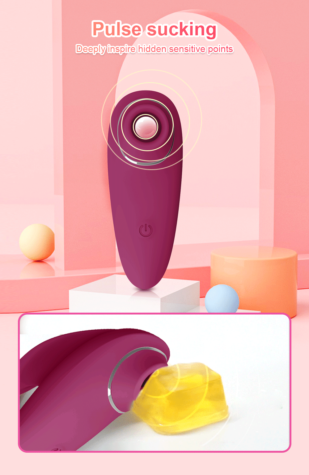 Máy bú mút đa chức năng cho nữ Sucking Whale silicone cao cấp