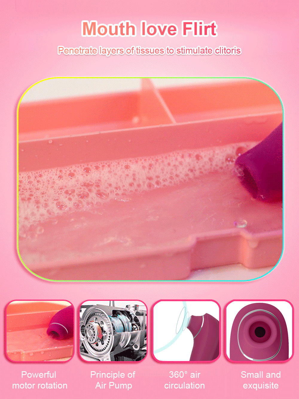 Máy bú mút đa chức năng cho nữ Sucking Whale silicone cao cấp
