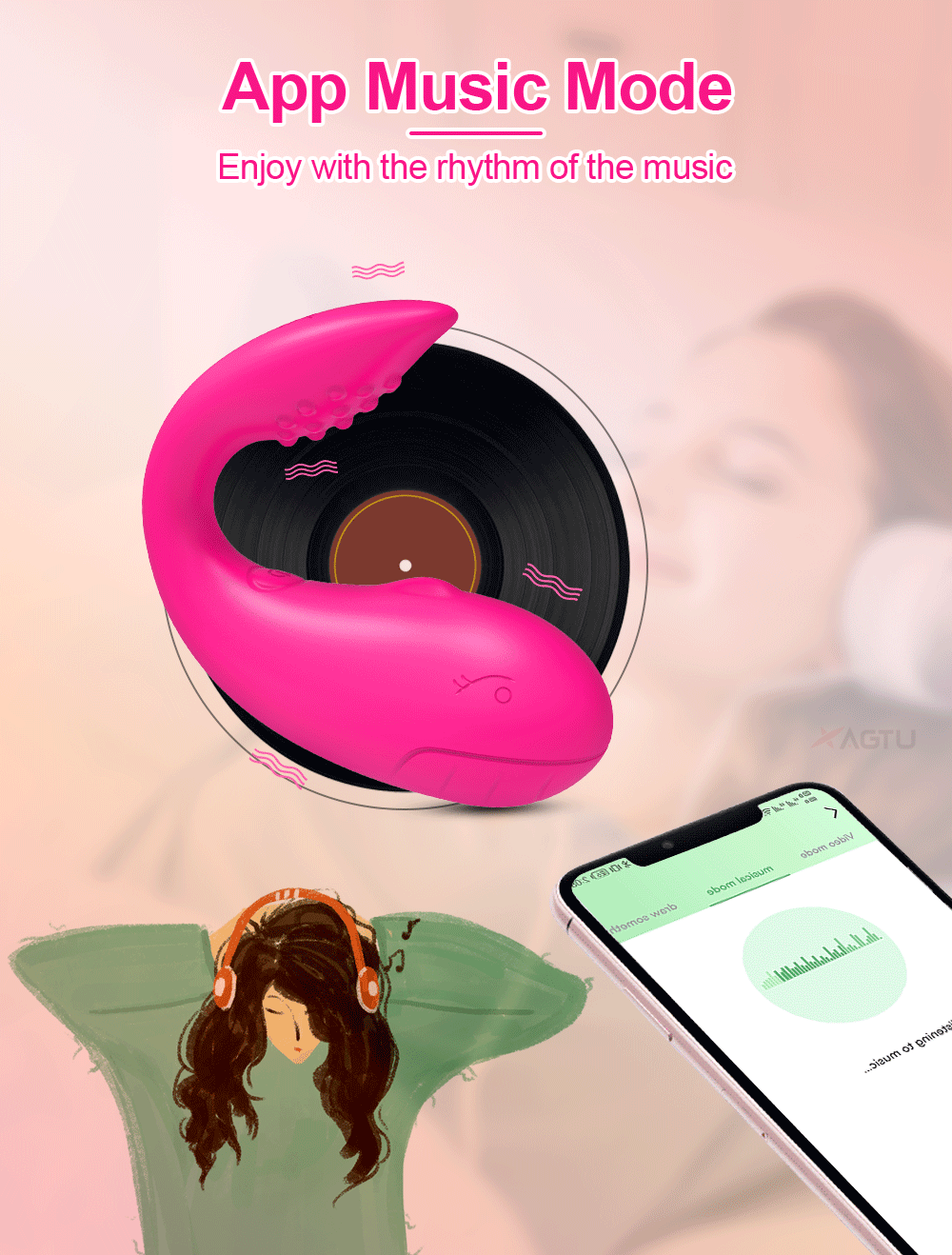 Trứng rung Love Spouse kết nối bluetooth điều khiển app