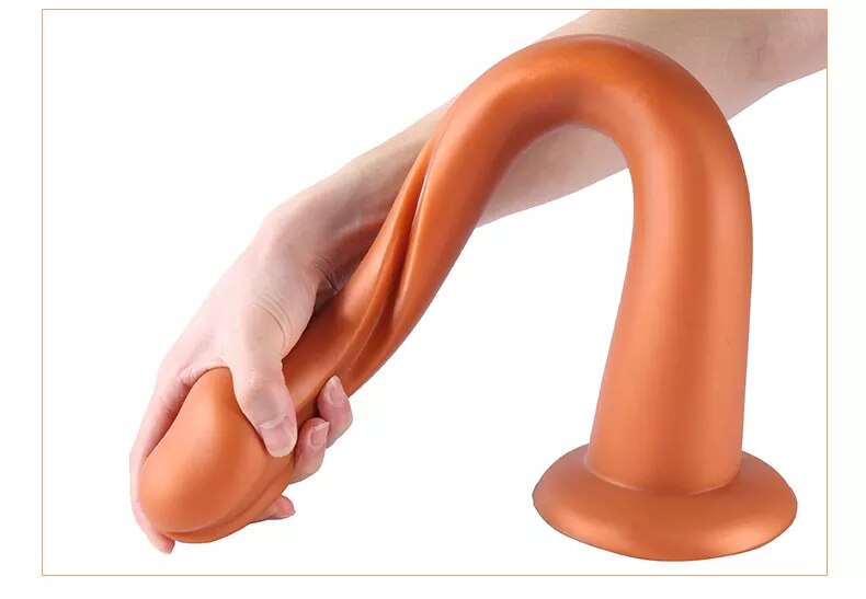 Dương vật giả gắn tường dài to khổng lồ giả hình con rắn