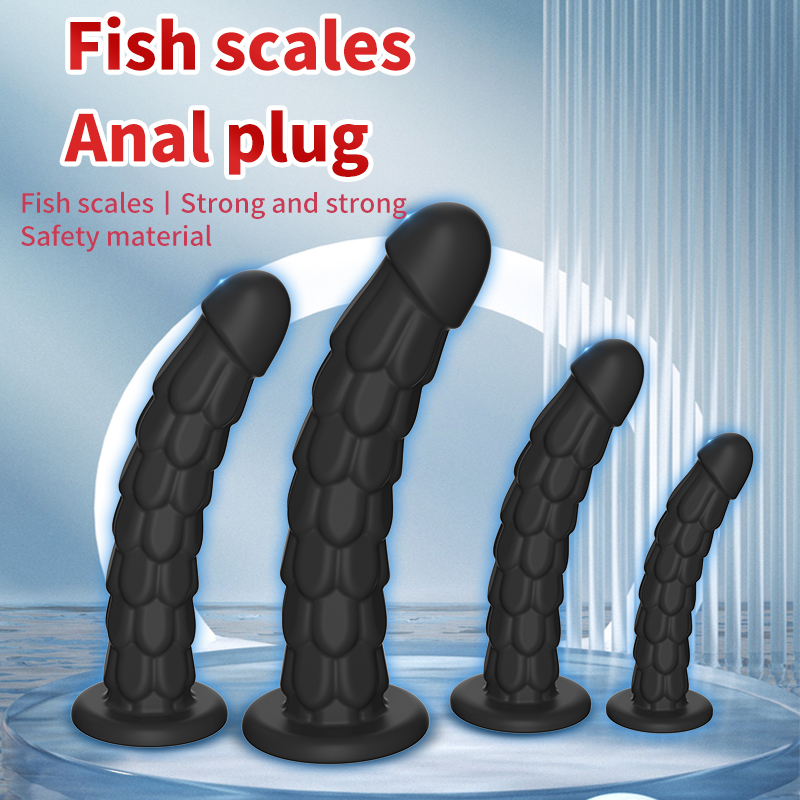 Dương Vật Giả Cắm Hậu Môn Vảy Cá Gân Nổi Sextoy Cho Gay Tăng Khoái