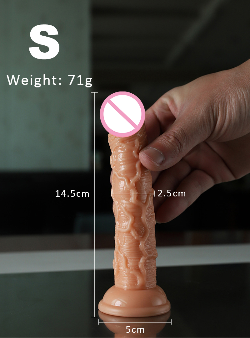Dương vật giả silicon có dây đeo mềm mại nhiều kích cỡ lựa chọn đa dạng