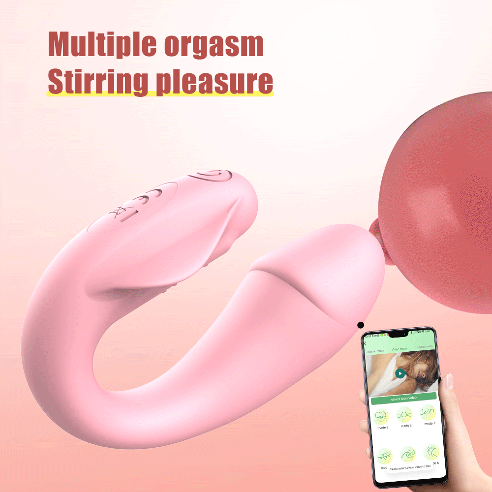 Trứng rung FreshFun CiCi 2 đầu Bluetooth điều khiển app dễ dùng