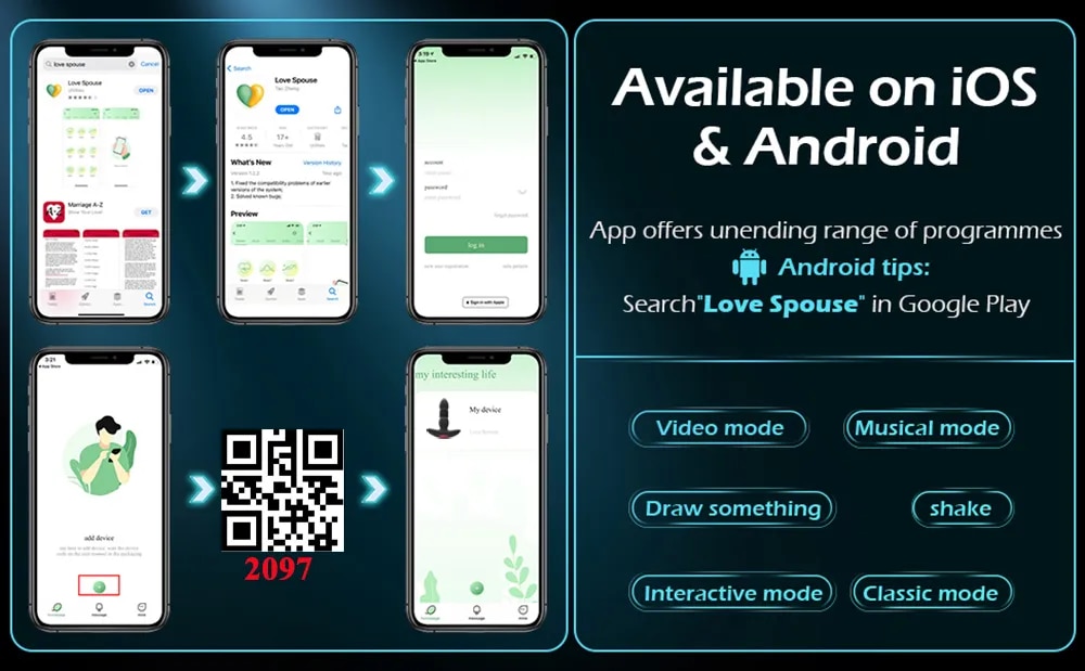 Máy massage rung thụt Love Spouse kích thích hậu môn tuyến tiền liệt
