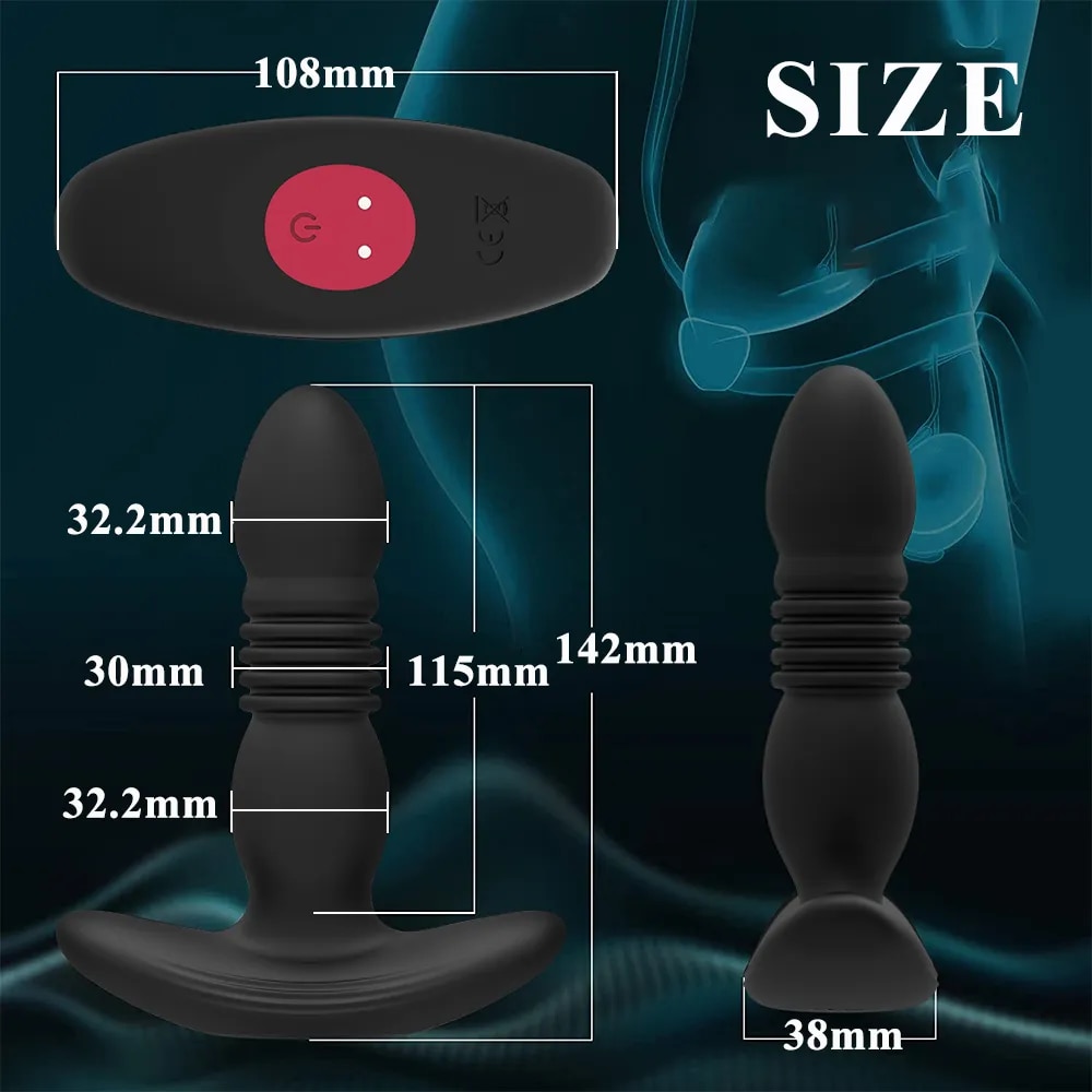 Máy massage rung thụt Love Spouse kích thích hậu môn tuyến tiền liệt