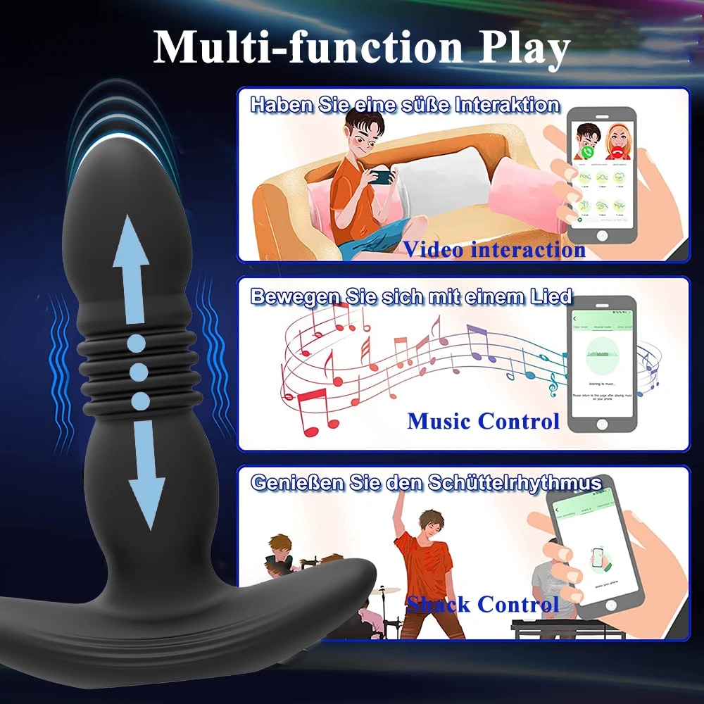 Máy massage rung thụt Love Spouse kích thích hậu môn tuyến tiền liệt