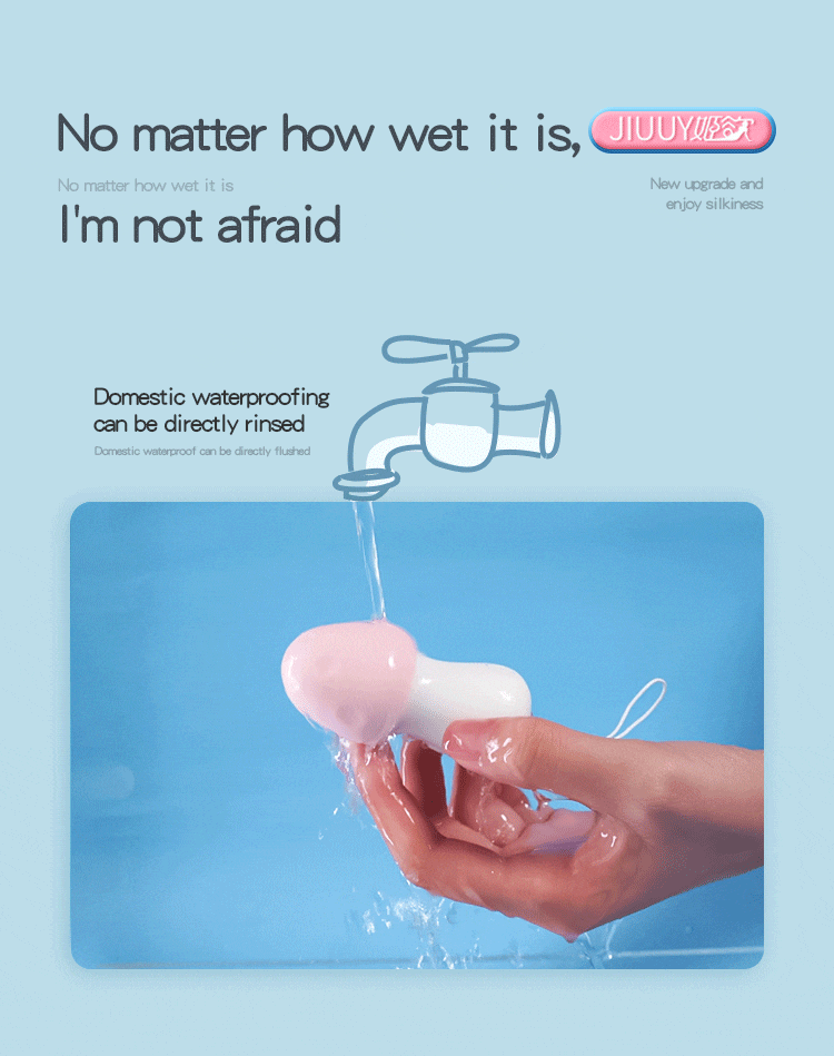 Chày rung hình nấm mini điều khiển từ xa silicone mềm