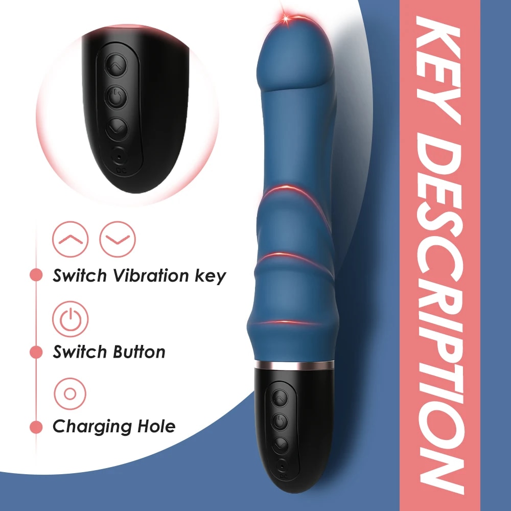 Dương vật giả Louis size lớn 10 chế độ rung mạnh mẽ kích thích cực đã