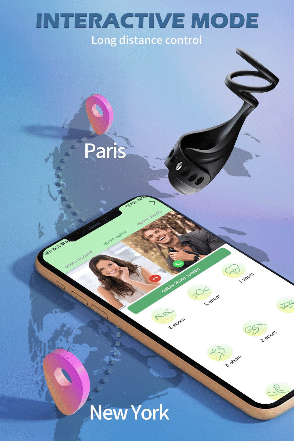 Máy tập dương vật Love Spouse điều khiển app tiện lợi dễ dùng