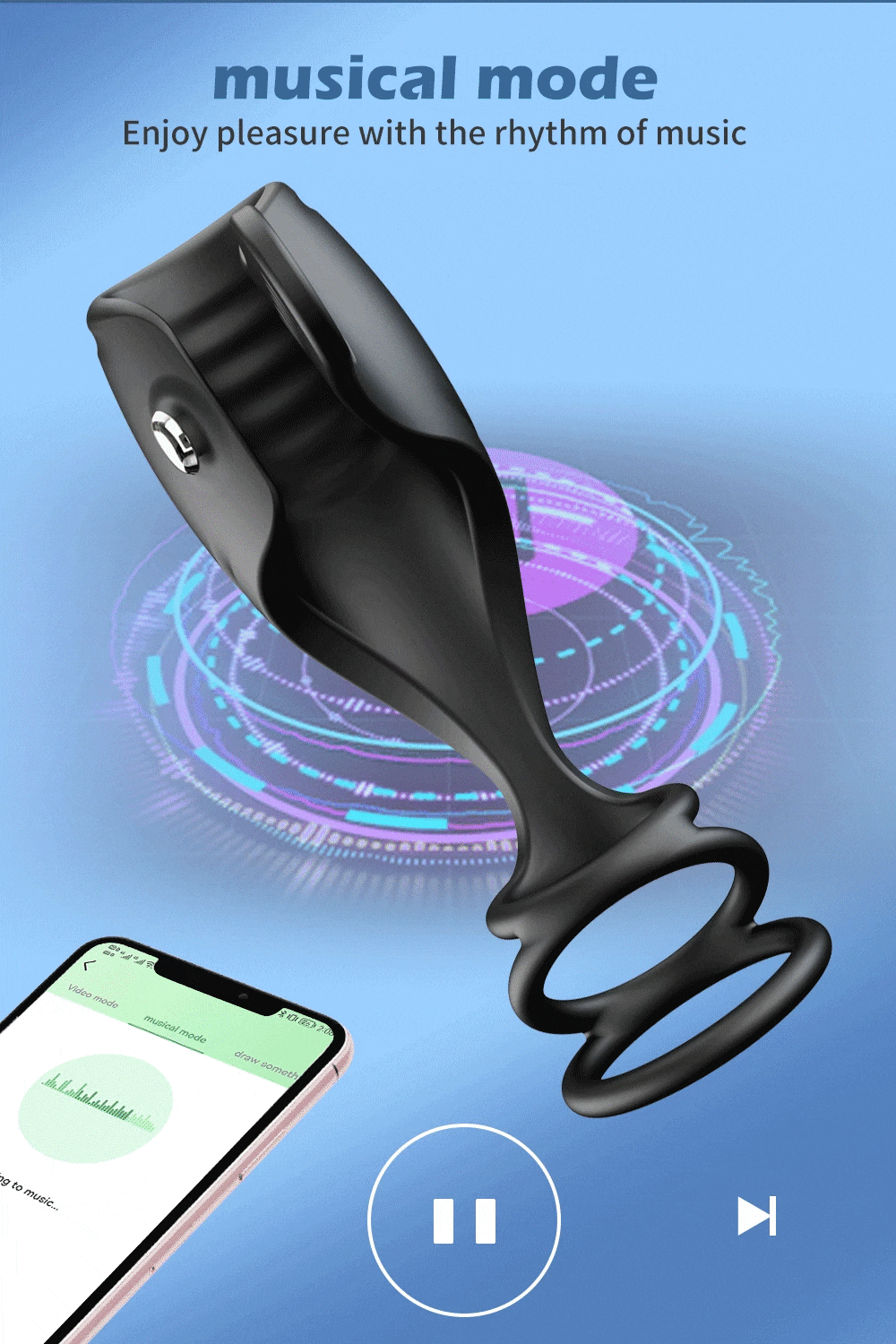 Máy tập dương vật Love Spouse điều khiển app tiện lợi dễ dùng