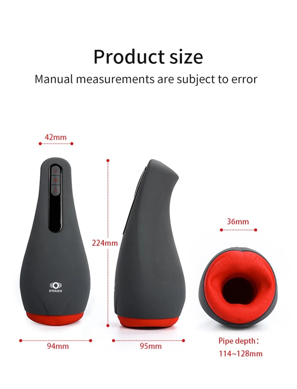 Máy bú mút AirTurn 2 OTouch rung hút đa chức năng, co bóp sưởi ấm