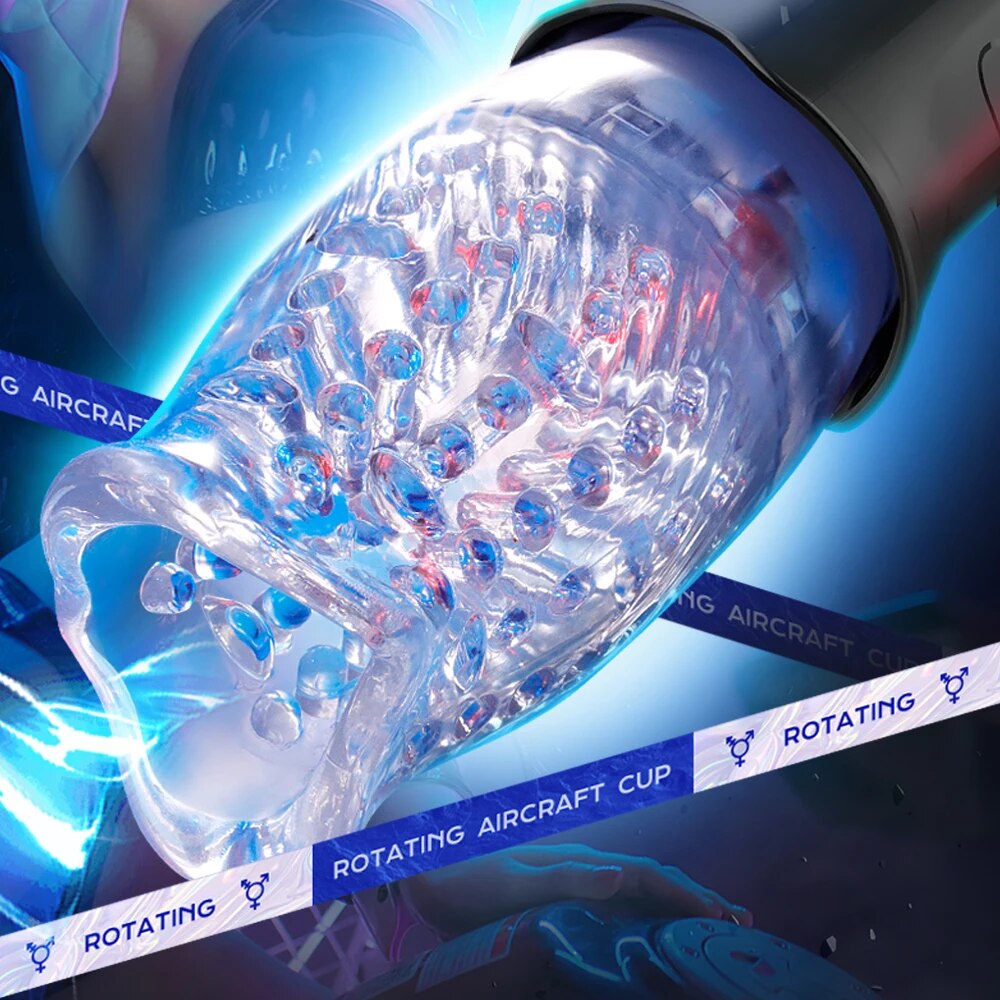Máy thủ dâm xoay tròn bú hút tự động, tăng kích thước dương vật nhanh