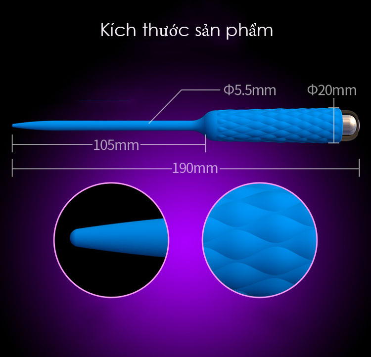Dụng cụ kích thích niệu đạo rung Leten Nhật Bản siêu khoái cảm