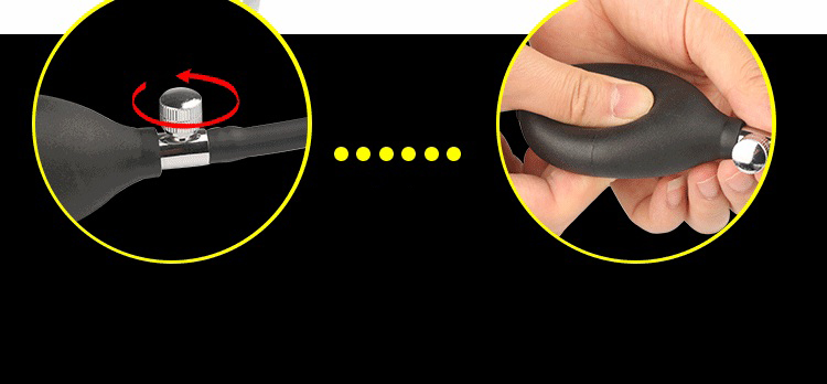 Dương vật giả bơm hơi silicone mềm mại tăng kích thước dễ dùng