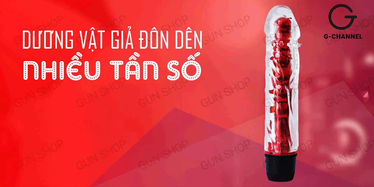 Dương vật giả đôn dên rung mạnh nhiều chế độ pin sạc