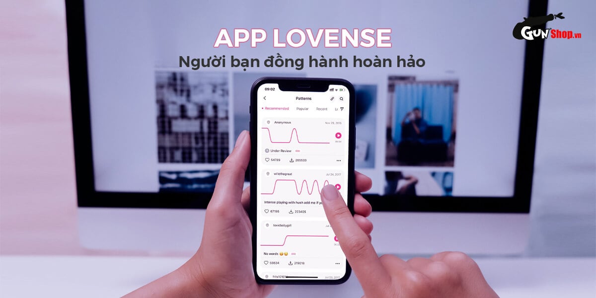 Dương vật giả Lovense Nora điều khiển app silicon mềm mại chân thật