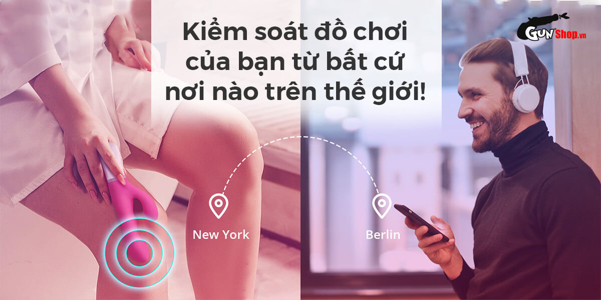 Dương vật giả Lovense Nora điều khiển app silicon mềm mại chân thật
