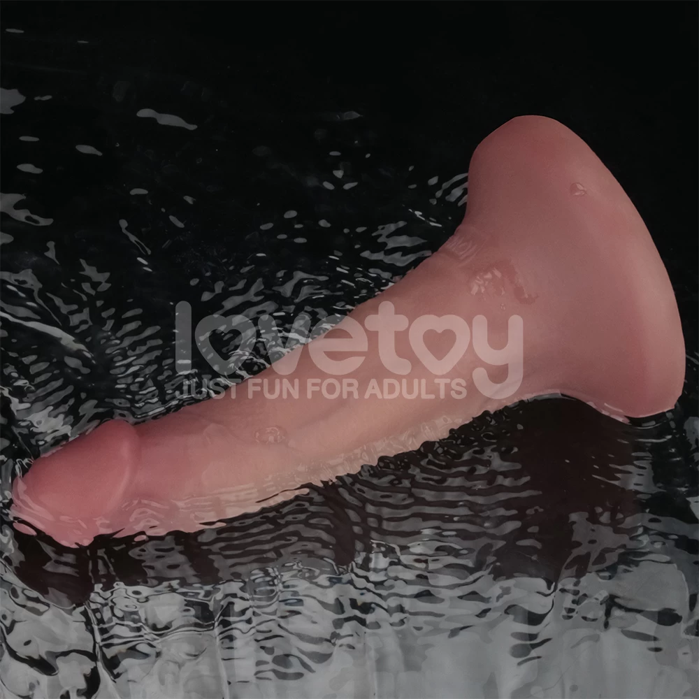 Dương vật giả dính tường Lovetoy Dual Density 6 inch rung giống thật cực sướng
