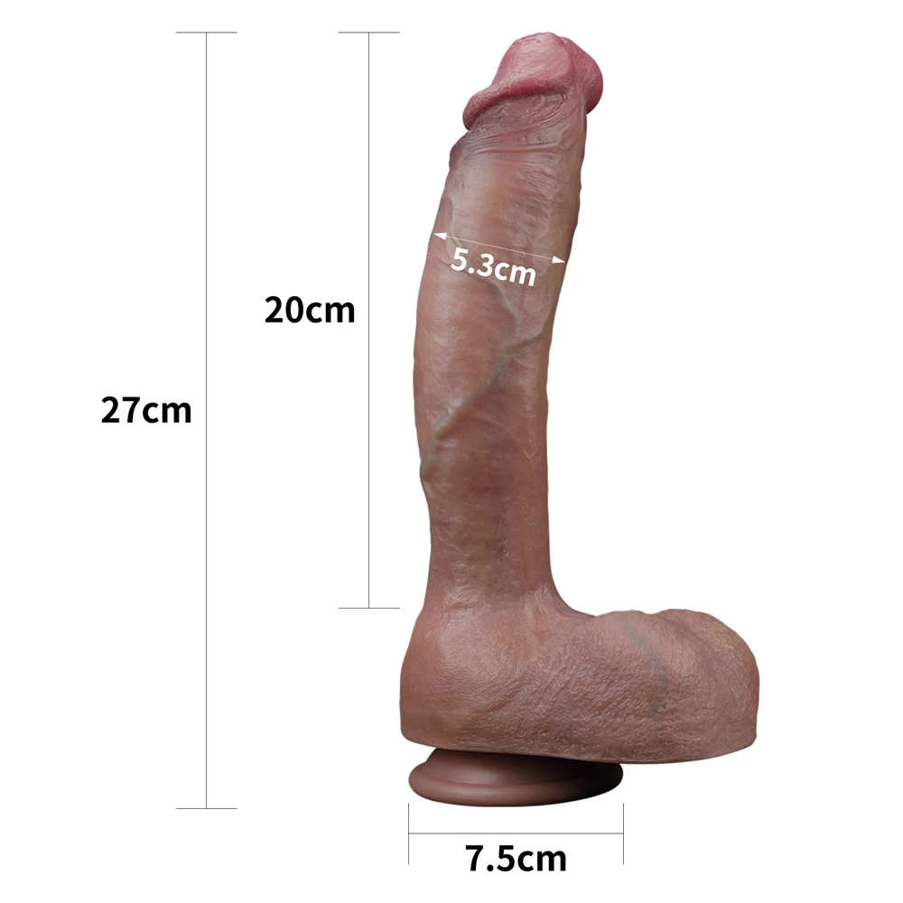 Dương vật giả Lovetoy Platinum silicone 10.5 inch khủng