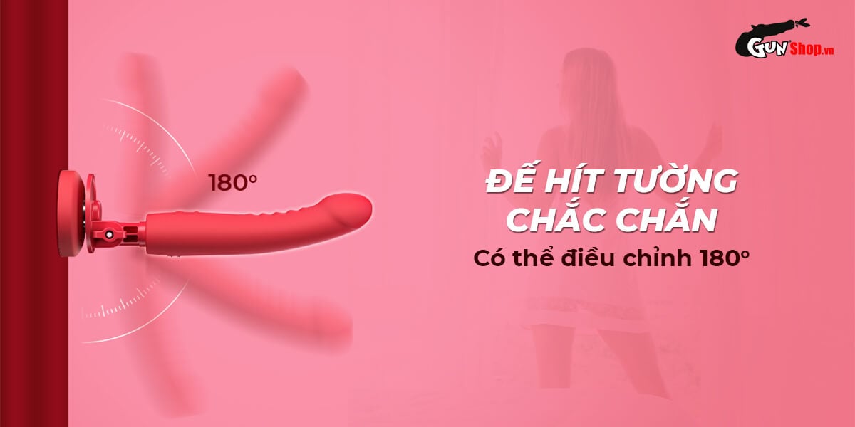 Dương vật giả Lovense Mission 2 rung thụt điều khiển qua App